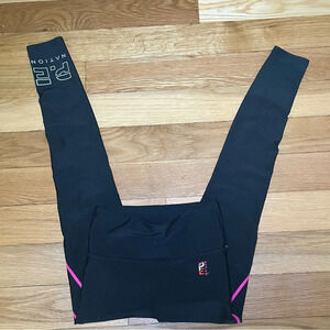 P.E Nation Pink And Black Leggings B3